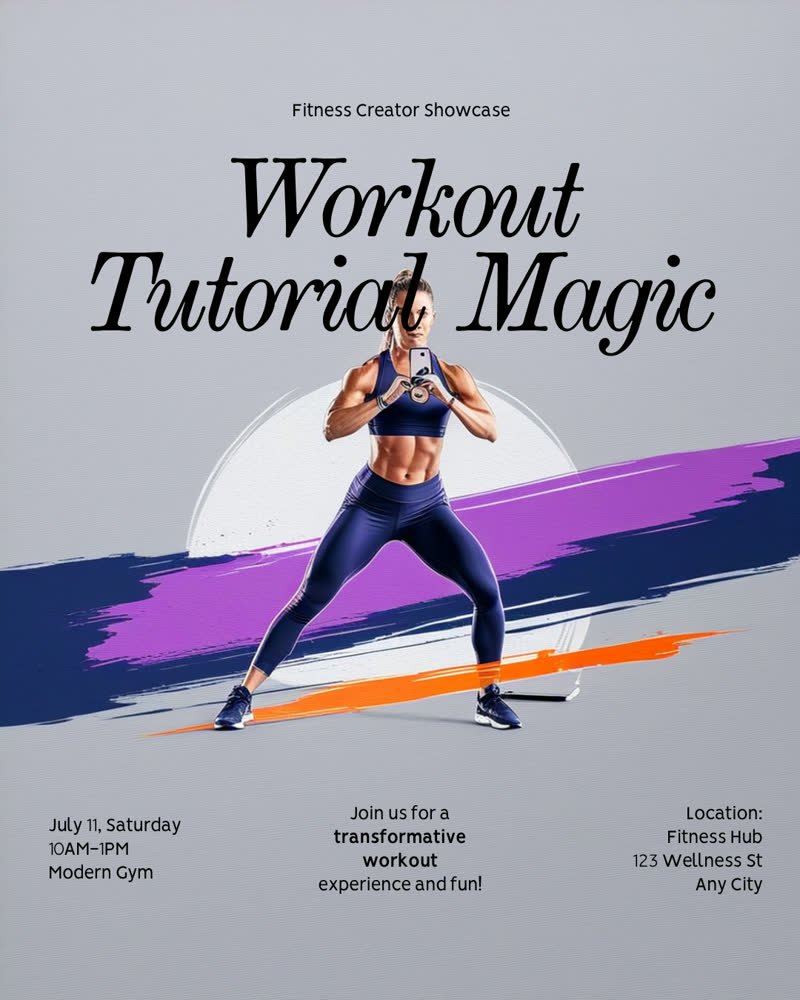 Fitness & Wellness example content