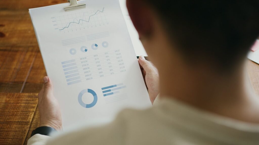 Reviewing a social media performance report